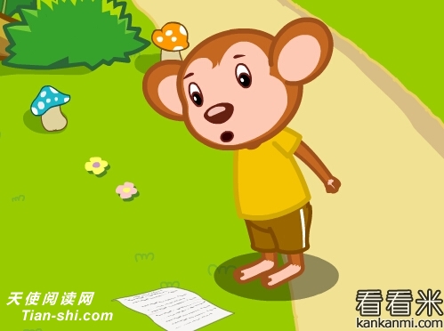 调皮的猴子naughty monkey